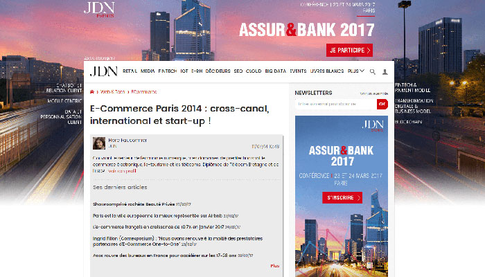 E-commerce Paris 2014 : cross-canal, international et start-up !