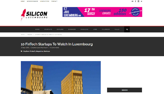 10 FinTech Startups To Watch In Luxembourg
