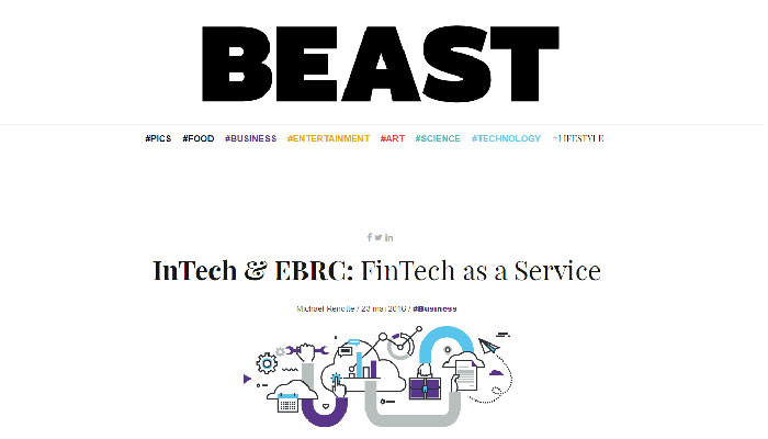 InTech & EBRC: FinTech as a Service